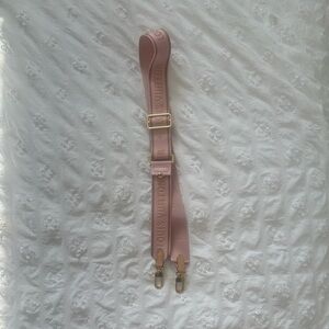 Louis Vuitton Pink and Tan Strap with Gold Clasp